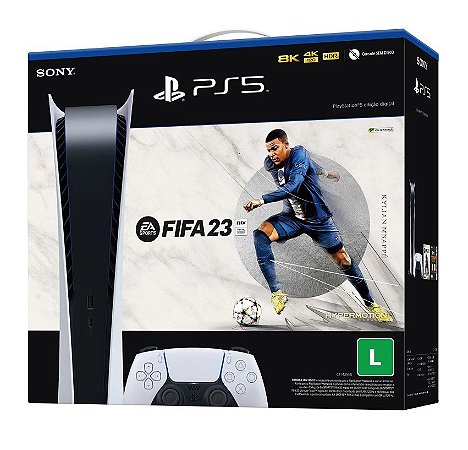 Playstation 5 Digital Edition + FIFA 23 - PS5 mod CFI-1214B