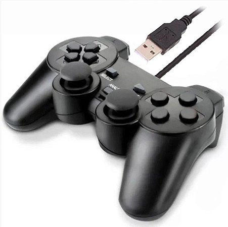 Controle Joystick Games Console e Computador Entrada USB