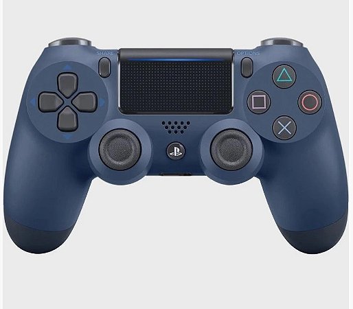 Controle PS4 - Dual Shok 4 - Midnight Blue - Original Sony
