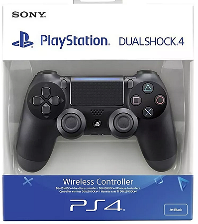 Controle Dualshock Alternativo 4 Ps4 Preto Sem Fio Sony