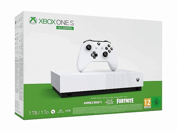 Xbox One S - 1TB - Sem Drive - All Digital - Games Você Compra Venda Troca  e Assistência de games em geral