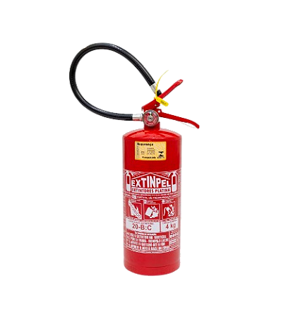 EXTINTOR BC 4KG C/ SUPORTE DE PAREDE