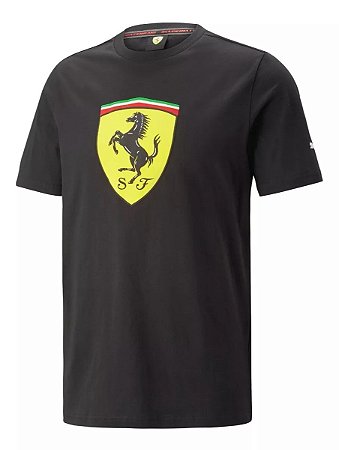 Camiseta Ferrari Race Big Shield Tee Colored