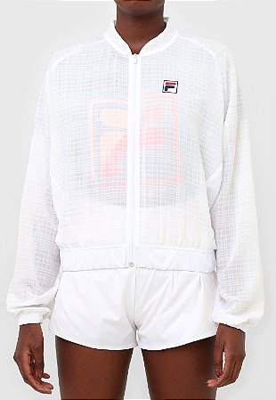 jaqueta fila branca