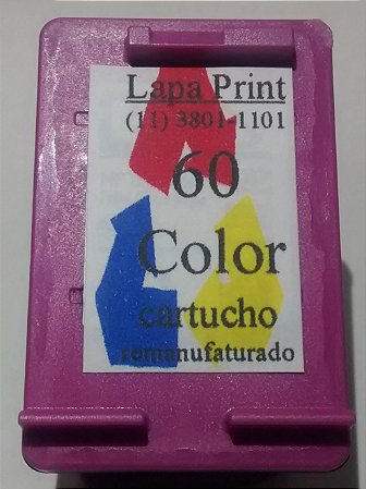 Cartucho hp 60 Color