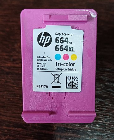 Cartucho hp 664 Color