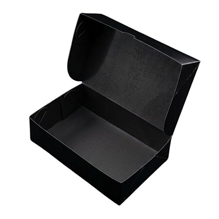 Caixa Preta Impermeável Para Delivery - 22x17x4,7 cm (50 unidades)