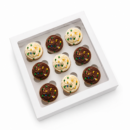 Embalagem Para Cupcake - Berço Para 9 Unidades - Pacote 10 Un.