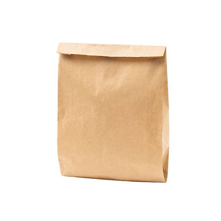 Saco Kraft - Delivery G - 50 Unidades - 14x23x40 cm.