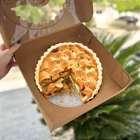 Embalagem Para Torta - 26x26x6 cm - 25 unidades