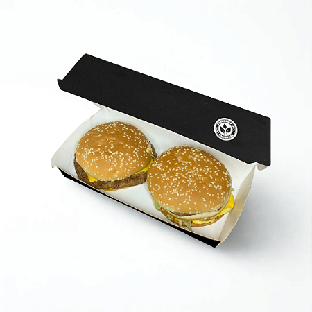 Hamburgueira Estilo Hot Dog - 21x10,5x7,5cm (130 unidades)