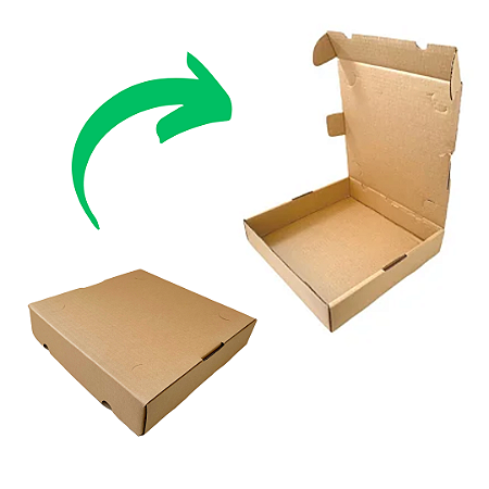 Caixa Kraft - 15x15x5 cm - 10 unidades