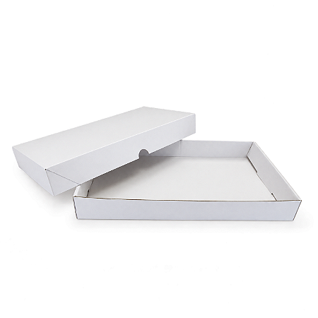 Embalagem Para Brigadeiro (Branca) - 34x18,5x4 cm - 10 unidades