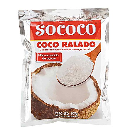 COCO RALADO 100G SOCOCO