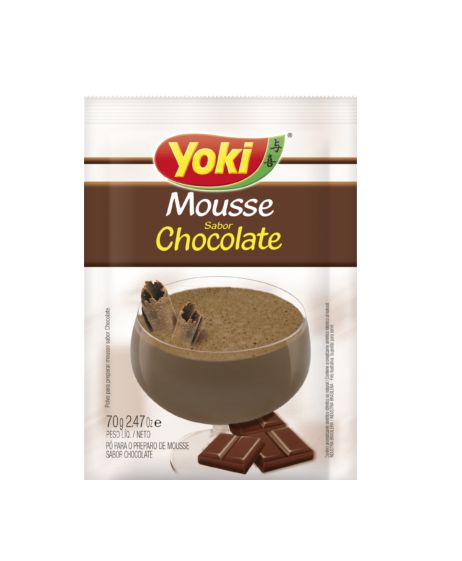 PO P/MOUSSE YOKI 70G CHOCOLATE