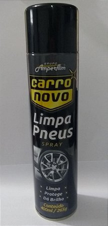 Limpa Pneus Spray carro novo 300ML