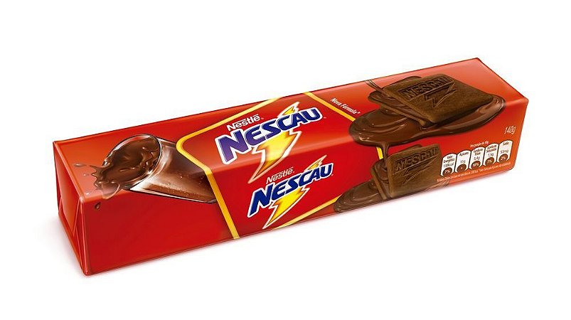 BISCOITO NESCAU 140G RECHEADO CHOCOLATE