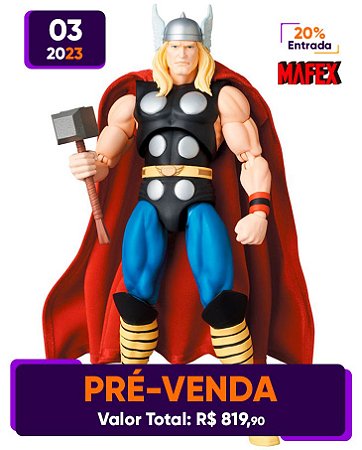 [Pré-venda] Mafex #182 Marvel Comic: Thor