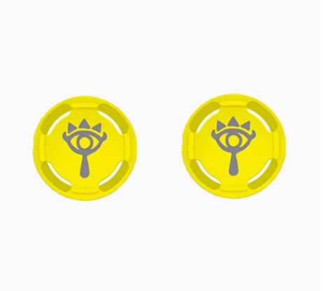 Protetor Analogico Nintendo Switch - Par Zelda Amarelo