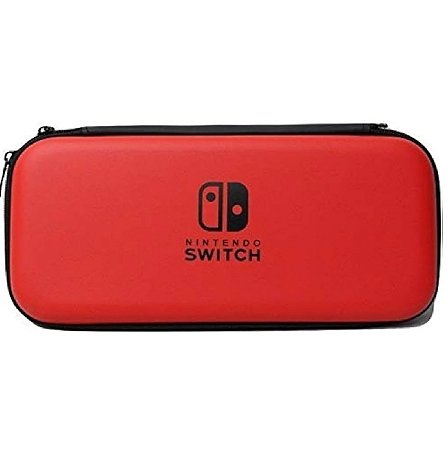 Case para Nintendo Switch V1 e V2 e Oled - Vermelho