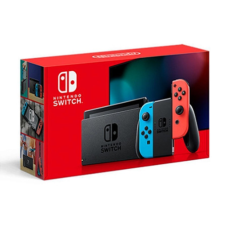 Usado Nintendo Switch 32GB Azul e Vermelho Neon