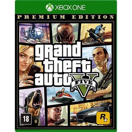 Usado GTA 5 - Grand Theft Auto V Premium Edition Xbox One