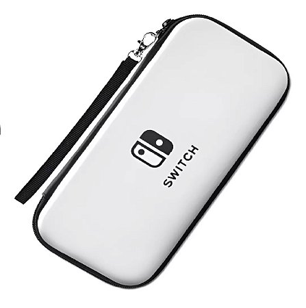 Case para Nintendo Switch V1 e V2 e Oled - Cinza
