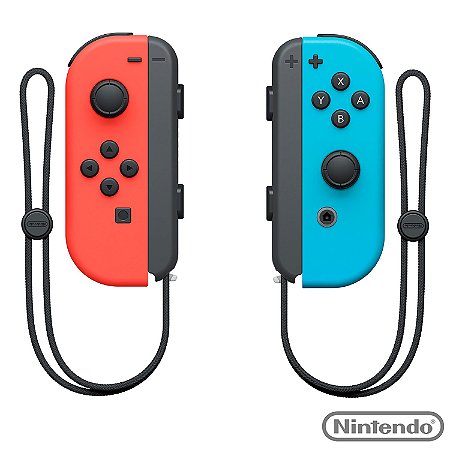 Controle Joy Con Nintendo Switch Vermelho e Azul