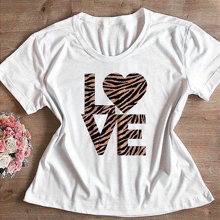 T-shirt feminina Love, Amor Tumblr, baby look , blusinhas