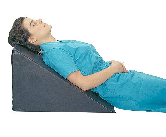 Cunha de Espuma de Posiciona Grande de Posicionamento Para Fisioterapi -  Kit Travesseiros Pós Cirúrgicos - Almofada Para Pós Operatório