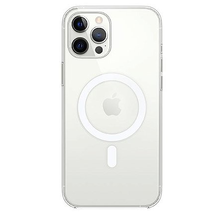 Capa transparente com MagSafe para iPhone 12 Pro Max