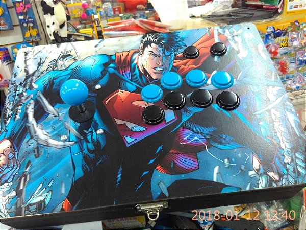 CONTROLE ARCADE USB - SUPERMAN
