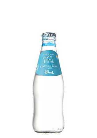 Água Natural Serras de Cunha OneWay Vidro 300ml 6un