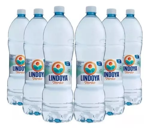 Agua Lindoya Verão Natural 1500ml 06un