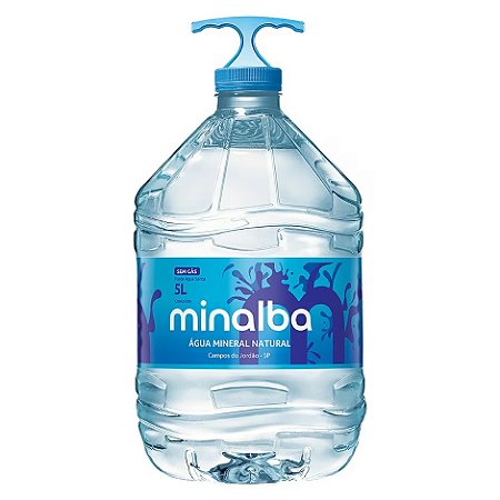 Água natural Minalba 5 L unitário