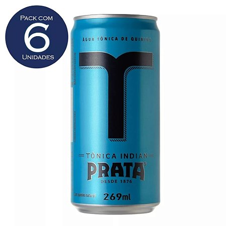 Mixer Prata Tonica Indian Lata 269ml 6un