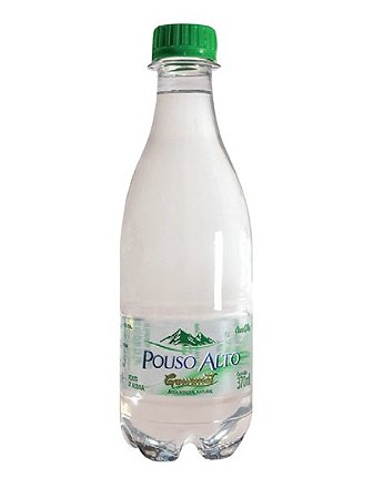 Agua Pouso Alto Gourmet 370ml Com Gás 12un