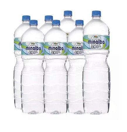 Agua Minalba Natural 1500ml 6un