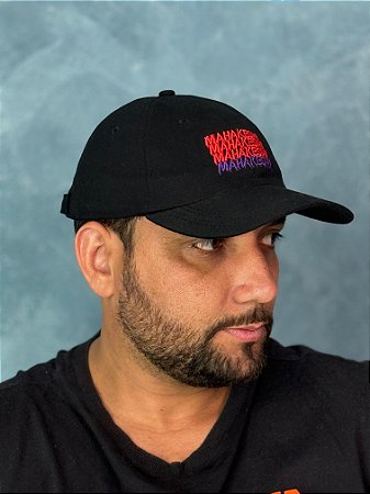 Snapback DadHat Black Four Mahakeshi