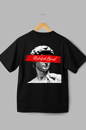 Camisa Oversized David Red - Coleção Fire And Ice