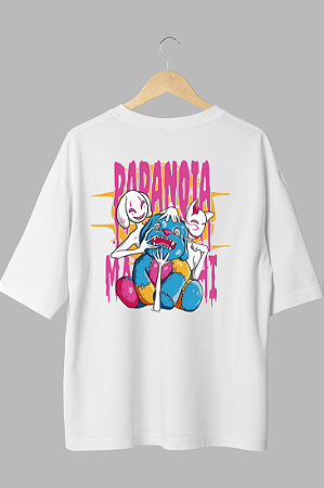 Camisa Oversized Paranoia - Coleção Fire And Ice