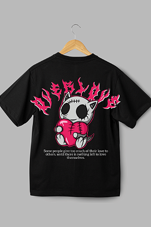 Camisa Oversized Love Bear - Coleção Fire And Ice