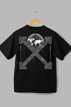 Camisa Oversized Street Global - Coleção Fire And Ice