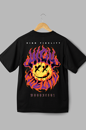 Camisa Oversized High Fidelity - Coleção Fire And Ice