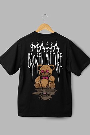 Camisa Oversized Bear Maha - Coleção Fuck Love
