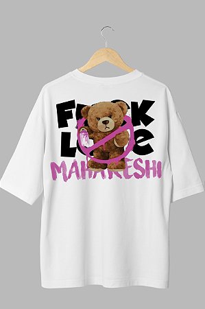 Camisa Oversized Bear Grafitt - Coleção Fuck Love