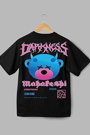 Camisa Oversized Bear Darkness - Coleção Fuck Love
