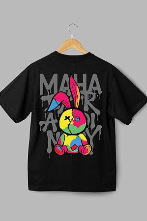 Camisa Oversized Colorful Rabbit- Coleção Mind Blowing