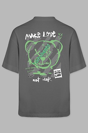 Camisa Oversized Make Love - Coleção Mind Blowing