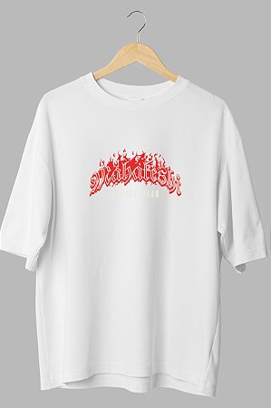 Camiseta LongLine Mahakeshi Fire  - Coleção Cosmic